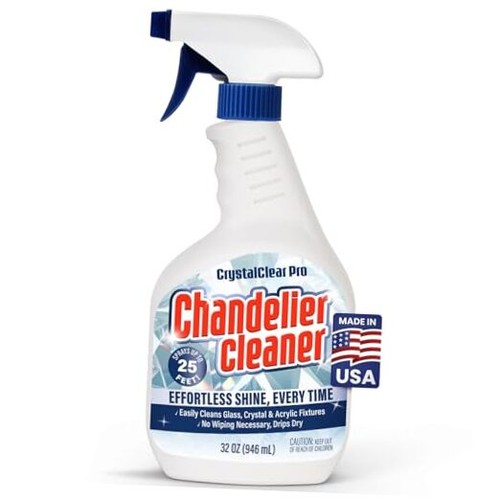 Chandelier cleaner drip dry - chandelier,