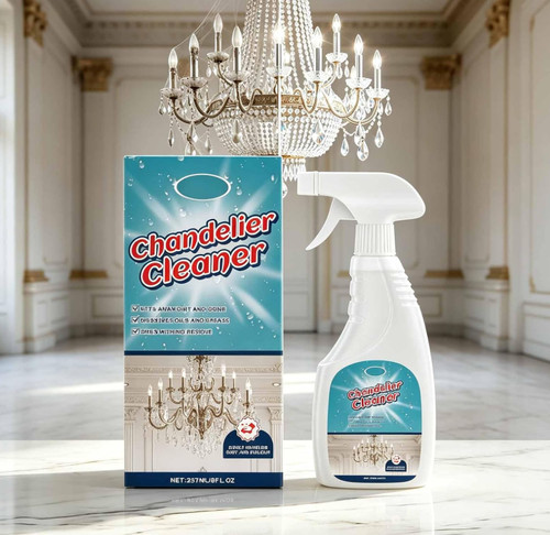 Crystal chandelier cleaner - crystal,