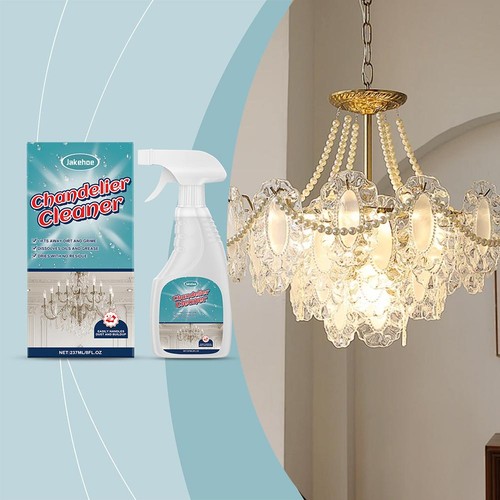 Chandelier cleaner drip - chandelier, dry