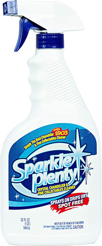 Crystal chandelier cleaner - crystal,