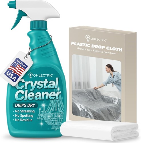 Crystal chandelier cleaner - chandelier,