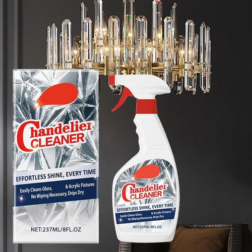 Chandelier cleaner drip dry - cleaner,