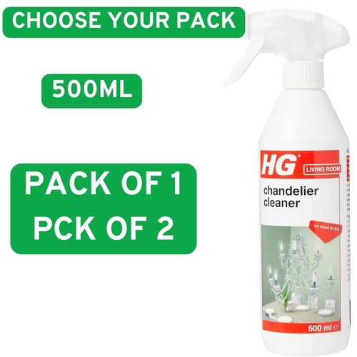 Chandelier spray cleaner - hg,