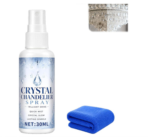 Crystal chandelier cleaner - crystal,